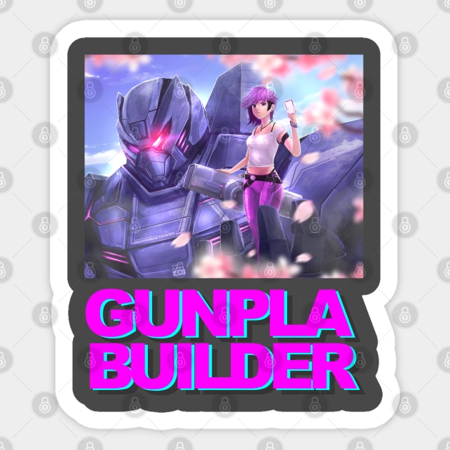 gunpla builder Sticker by sabart_gunpla